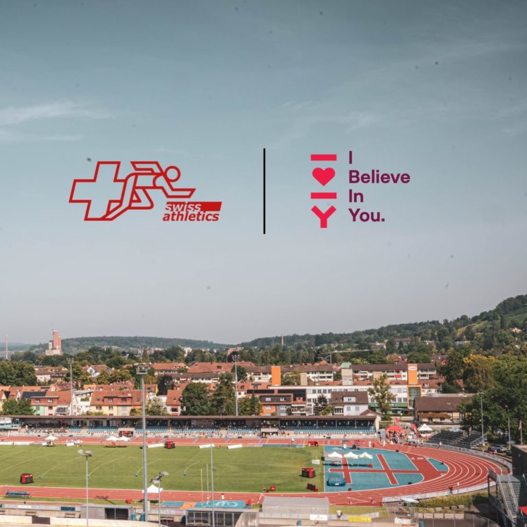 Partnerschaft Swiss Athletics x I Believe In You