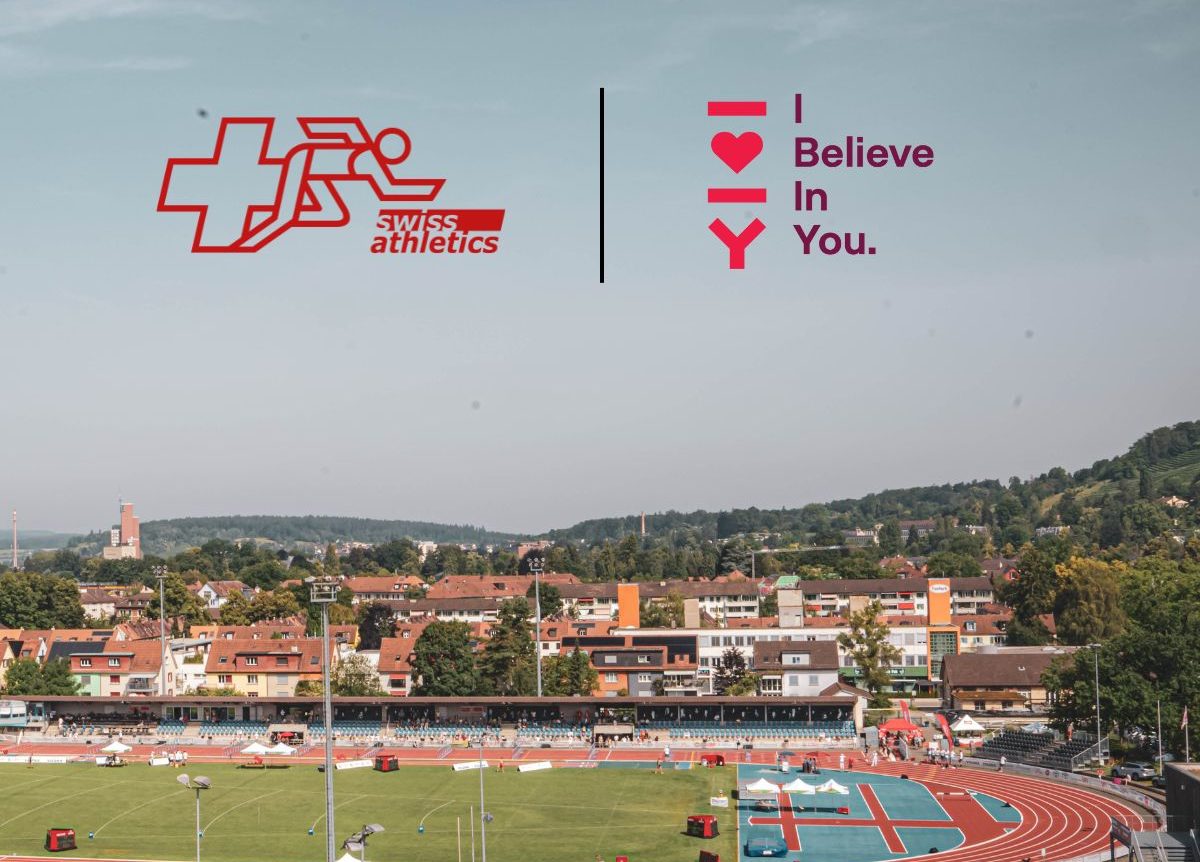 Partnerschaft Swiss Athletics x I Believe In You